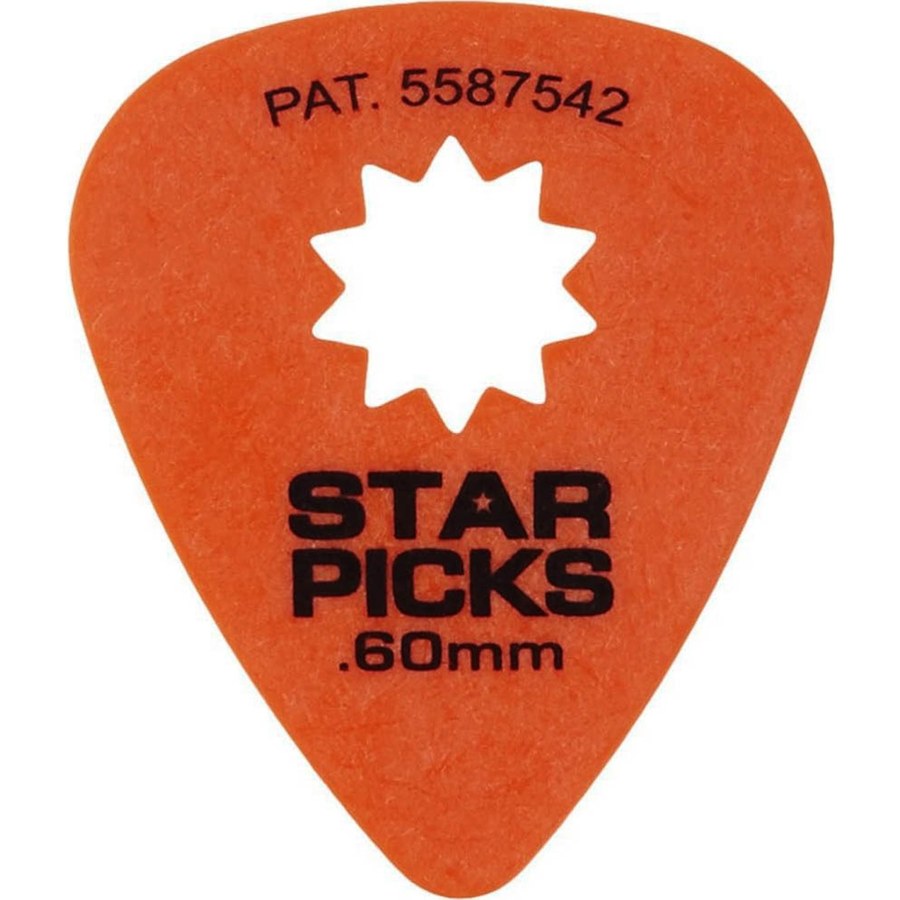 Everly 3002O Star Pick .60 Orange