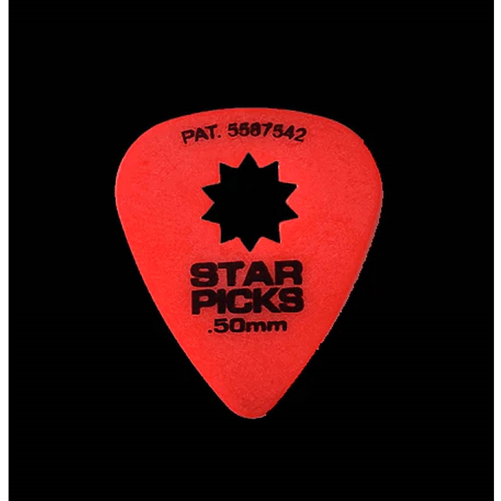 Everly 3002R Star Pick .50 Red