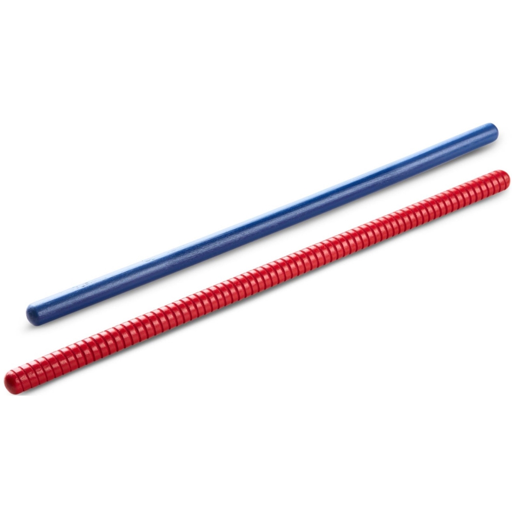 3277 Trophy Rhythm Sticks, 1 Plain/ 1 Fluted, Pair