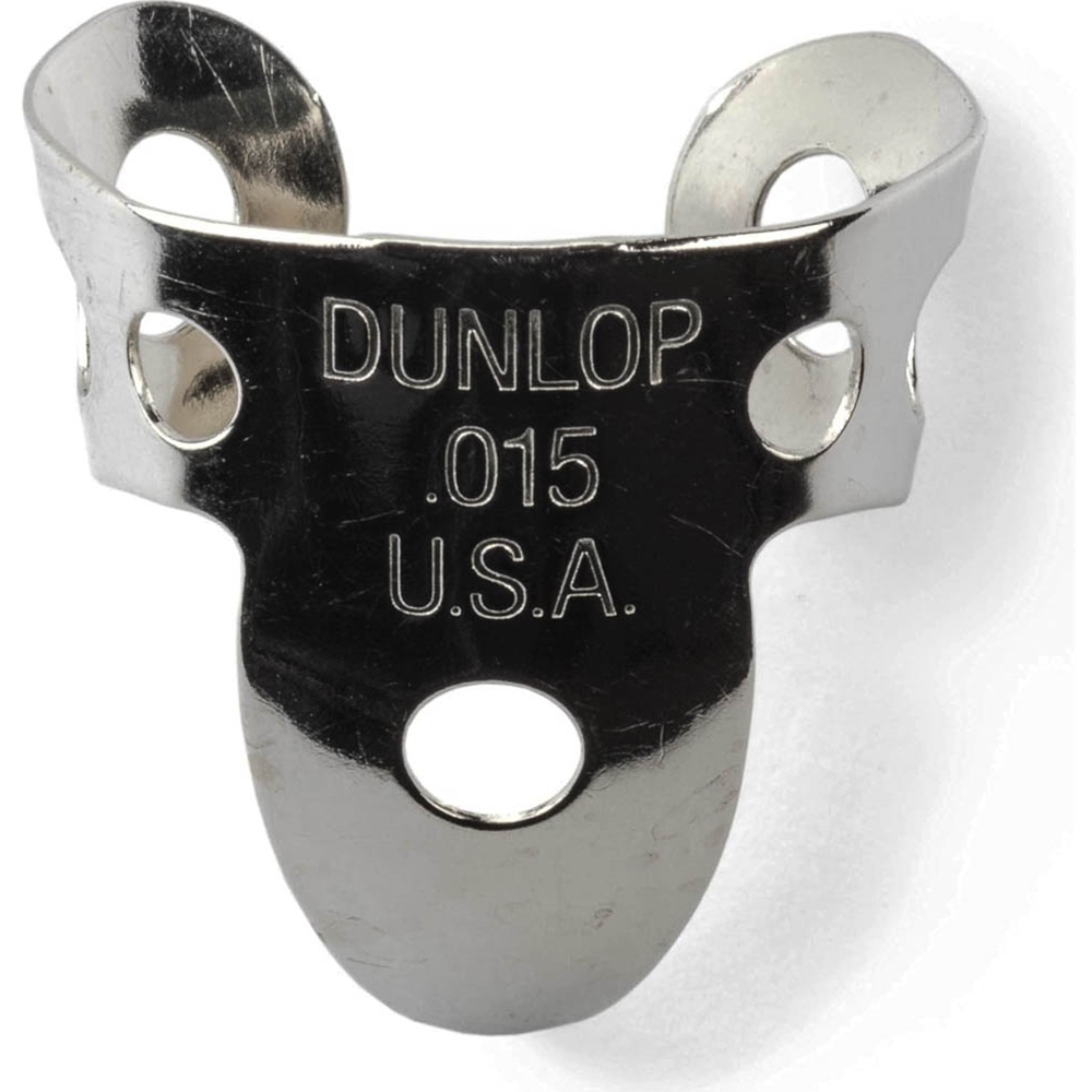 Dunlop  33R015 .015 Medium Finger Pick Metal