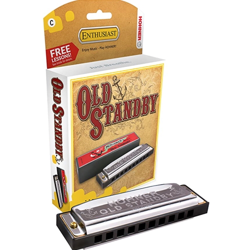 Hohner 34B-D Old Standby Harmonica  D