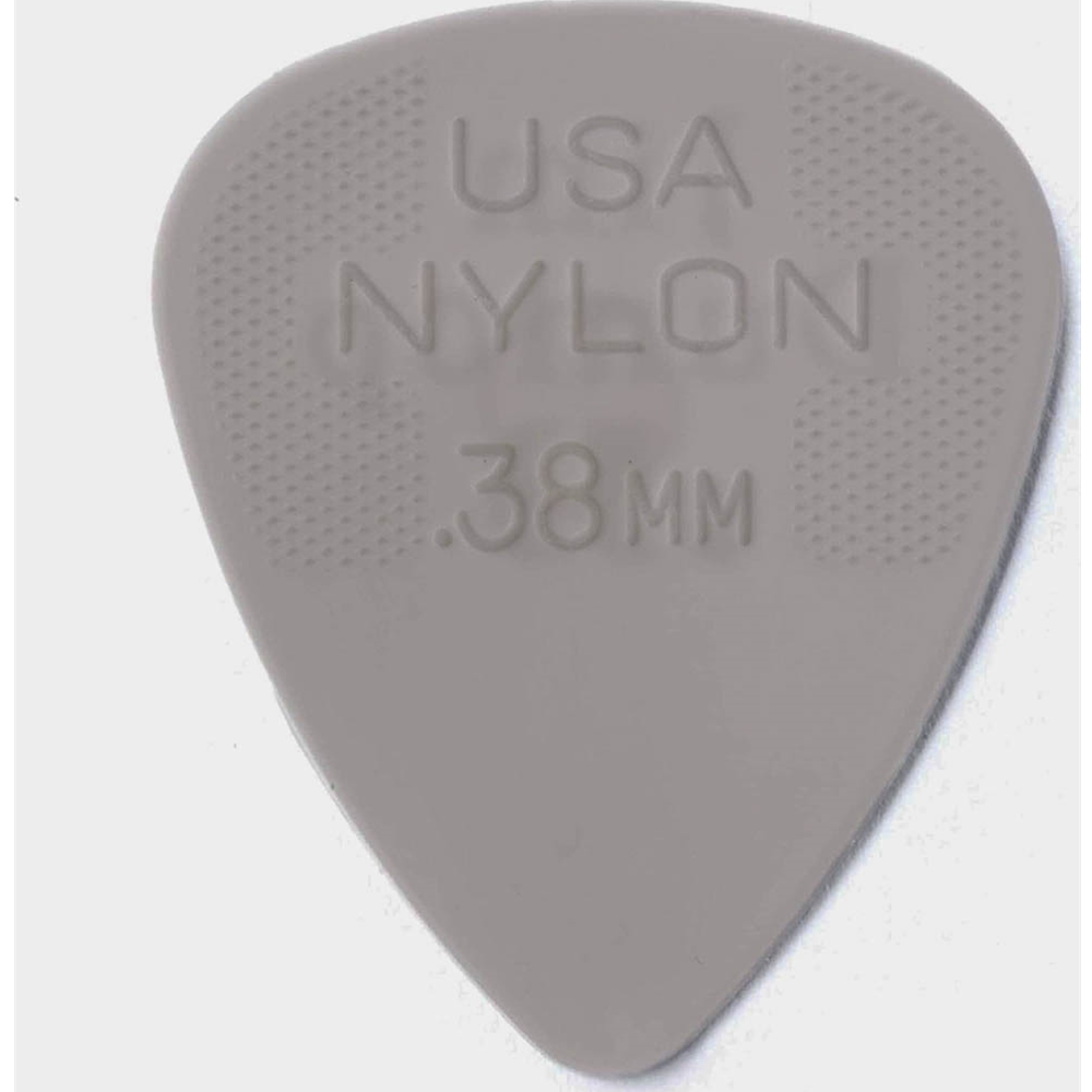 Dunlop  44R38 Nylon Guitar Pick .38 White