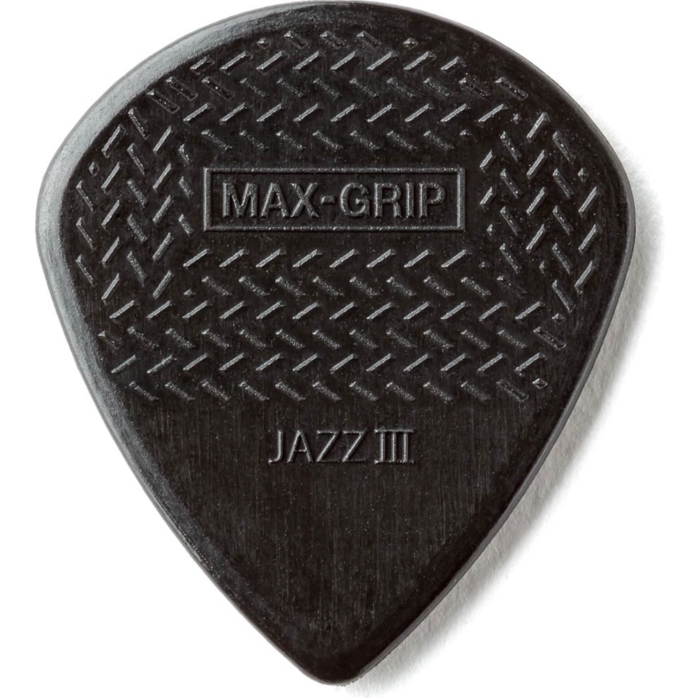 Dunlop  471P3S Jazz III Max-Grip 6 Pack Black