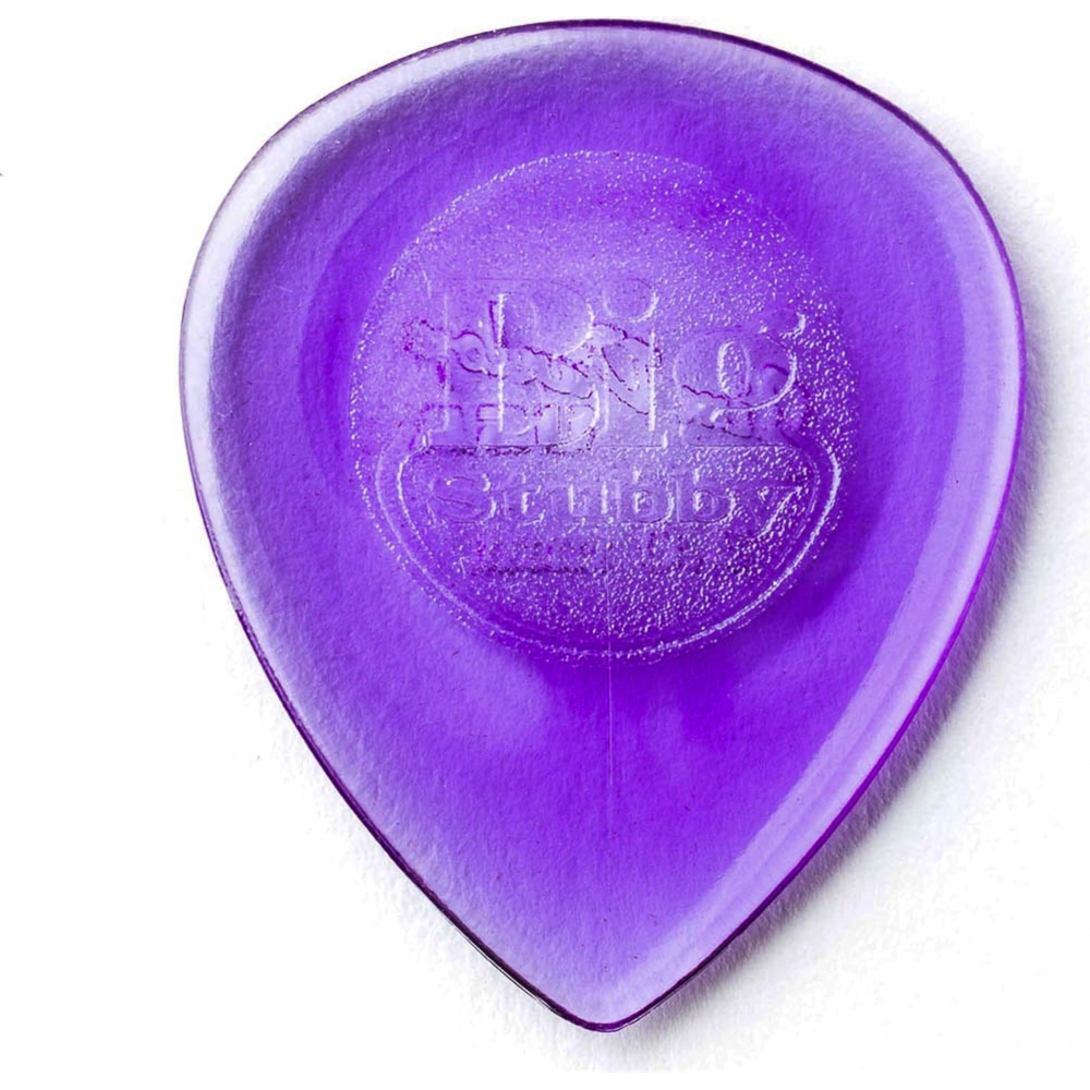 Dunlop  475P20 Big Stubby Standard Pick 6-Pack 2.0 Purple