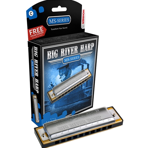 Hohner, Inc. 590-A Big River Harp "A" Harmonica