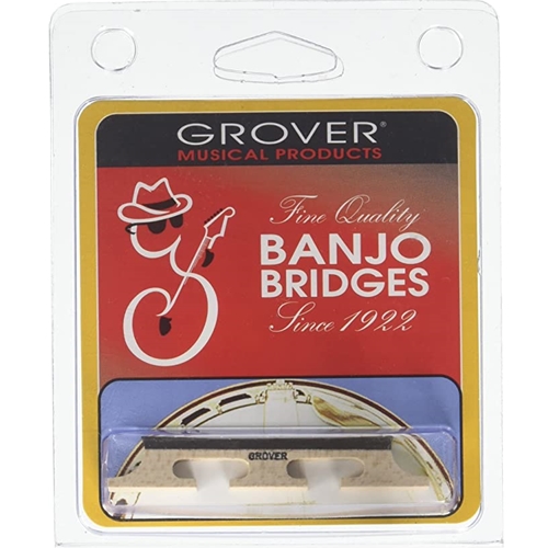 Grover 72TR Banjo Bridge, 1/2" High 5 String