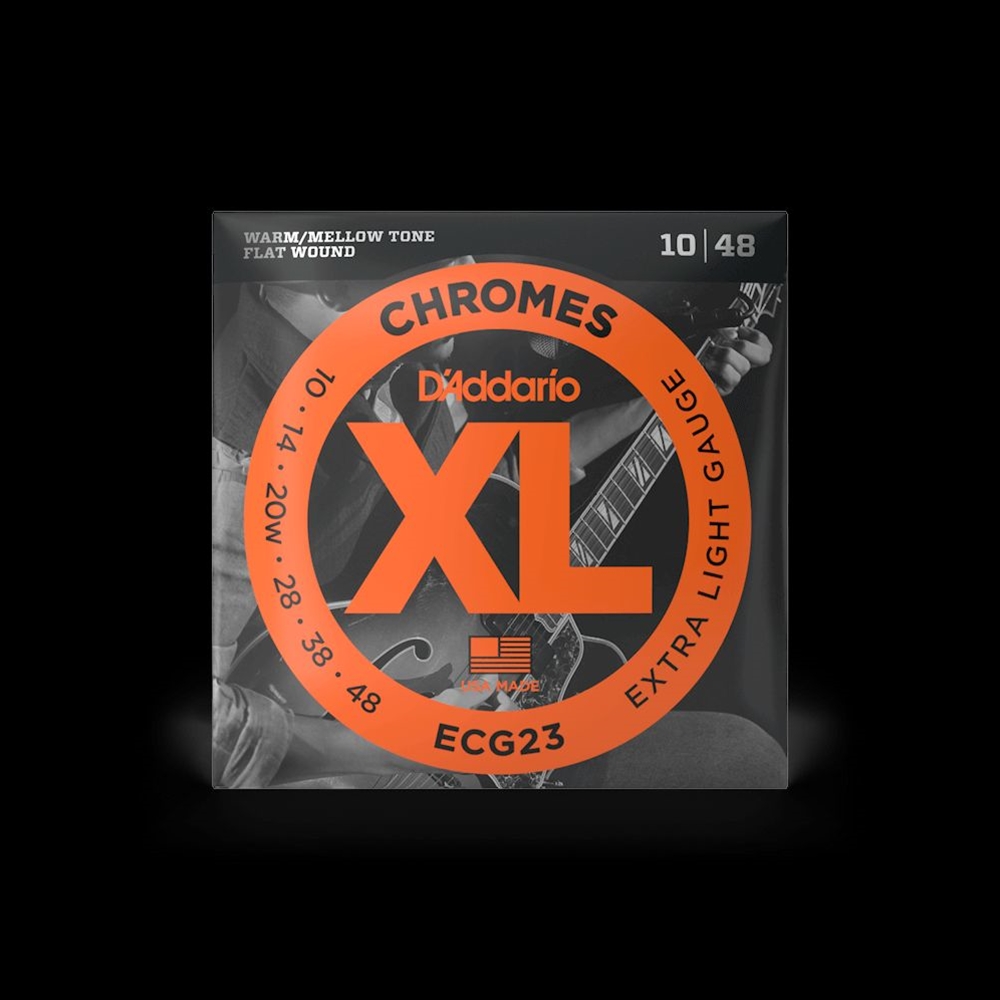 D'Addario ECG23 Chromes Extra Light .010-.048