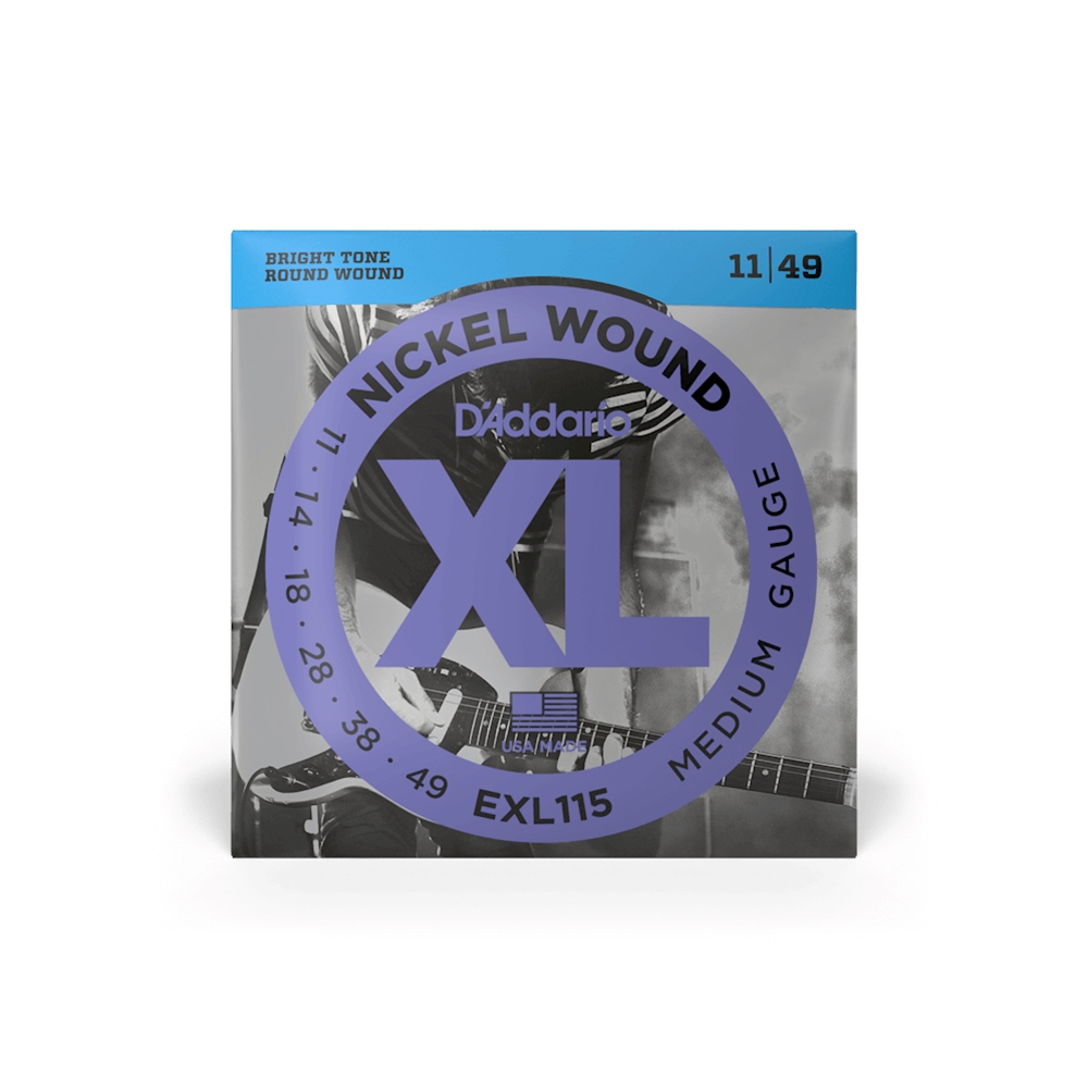 D'Addario EXL115 String Electric Guitar JAZZ/ROCK