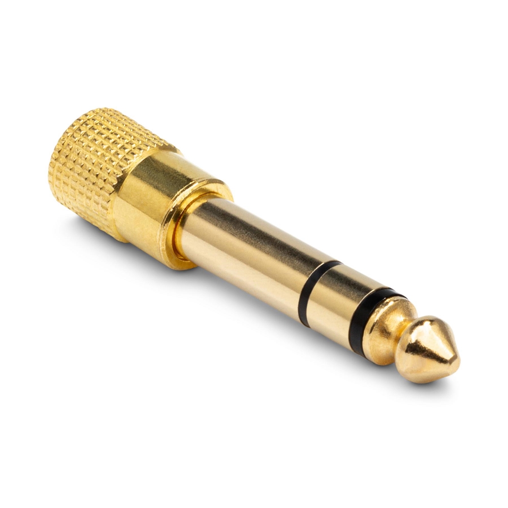 Hosa  GHP-105 Headphone Adapter, 3.5 mm TRS to 1/4 in TRS
