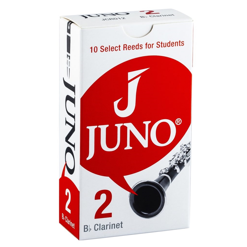 Juno JCR012 Bb Clarinet, Box of 10 Reeds, 2