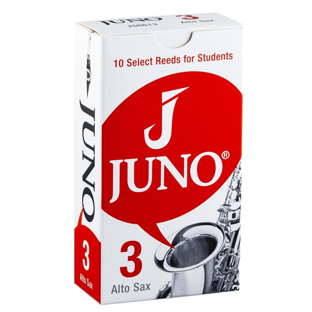 Juno JSR613 Alto Sax, Box of 10 Reeds, 3