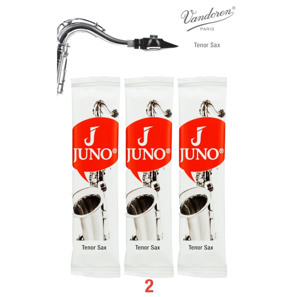 Juno JSR712/3 Tenor Sax, 3 Reed Card, 2