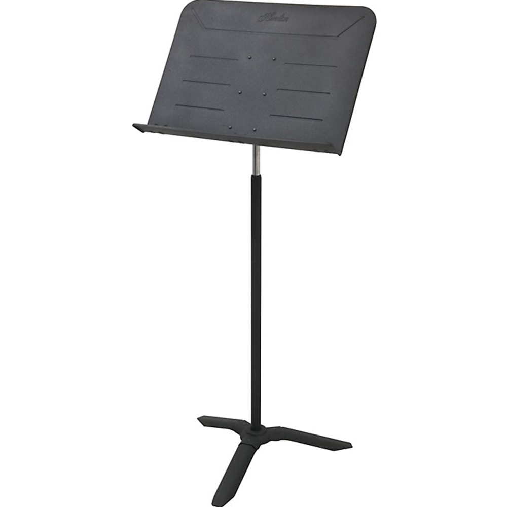 Hamilton Stands KB95E1 Band or Orchestra Music Stand, Black Metal