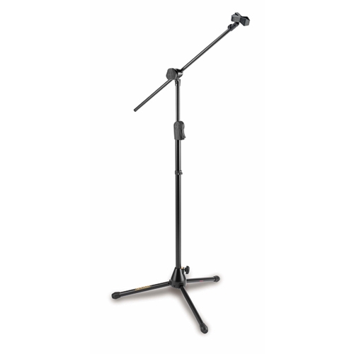 Hercules MS533B MicrophoneStandTripodw/Hide2n1Boom EZ Clutch/Clip