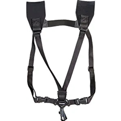 Neotech 2501162 Soft Harness Saxophone Strap, Black, Swivel Hook