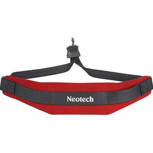 Neotech 1902162 Saxophone Strap, Red, Swivel Hook