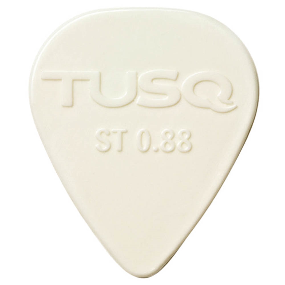 Graph Tech  PQ-P0088-W6 TUSQ Standard Pick .88mm White (Bright)