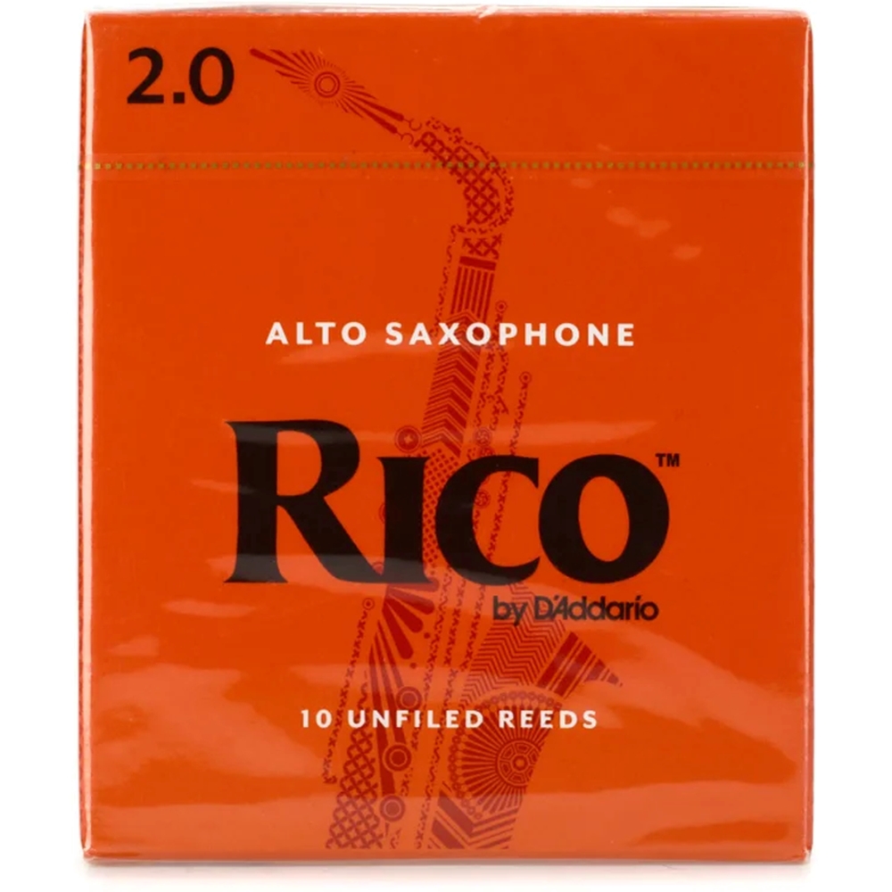 Rico RJA1020 Reed,  10/Bx Alto Sax 2