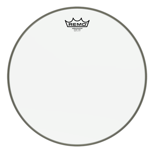 Remo SA011400 Ambassador Drum Head, Snare Side, 14 inch Hazy