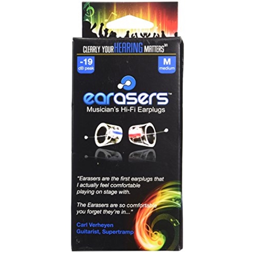 SB1M EARasers Musicians Plugs, Medium