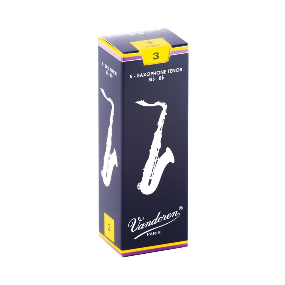 Vandoren SR223 Traditional Tenor Saxophone Reed 3 (Box/5)