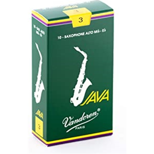 Vandoren SR263 Java Alto Saxophone Reed 3 (Box/10)