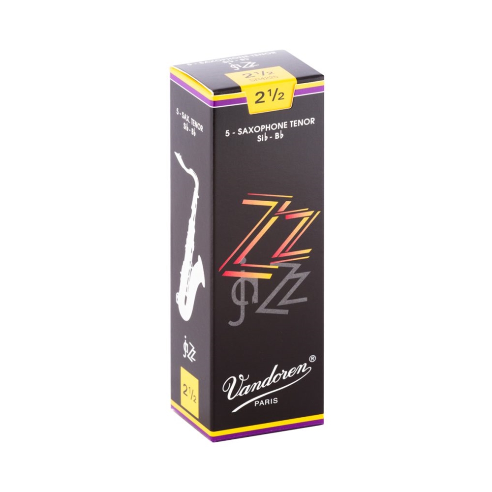 Vandoren SR4225 Zz Tenor Saxophone Reed 2.5 (Box/5)