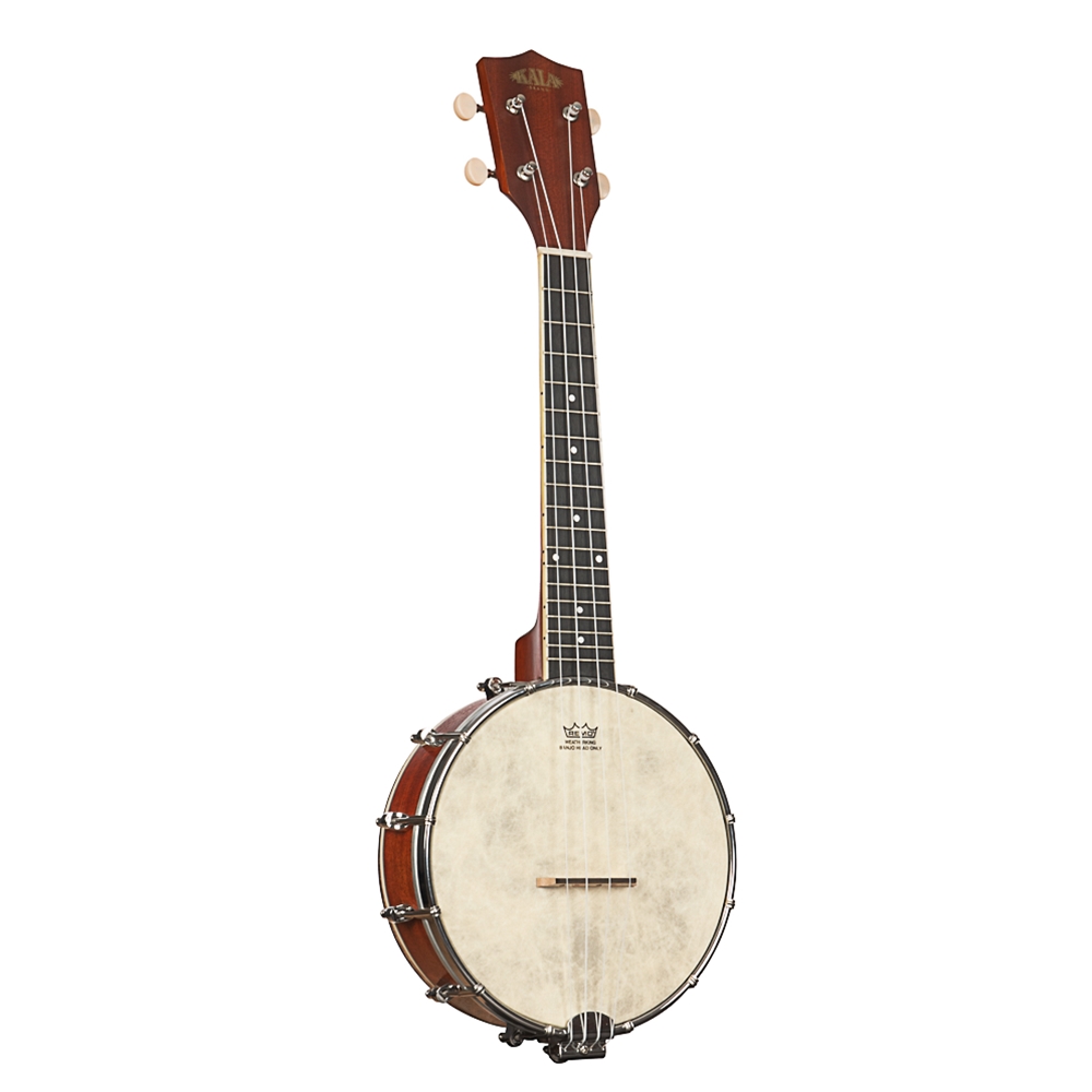 Kala KA-BNJ-MHG-C Mahogany Banjo Concert Ukulele with Bag