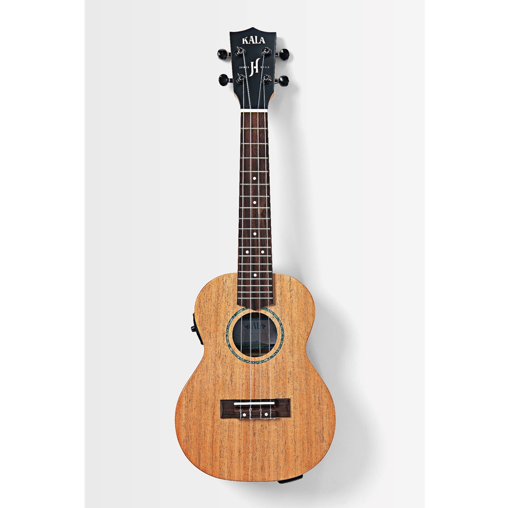 Kala KA-JH-AMHG-C-E_W/BAG James Hill All Solid Mahogany Concert Ukulele w/EQ and Gig-Bag