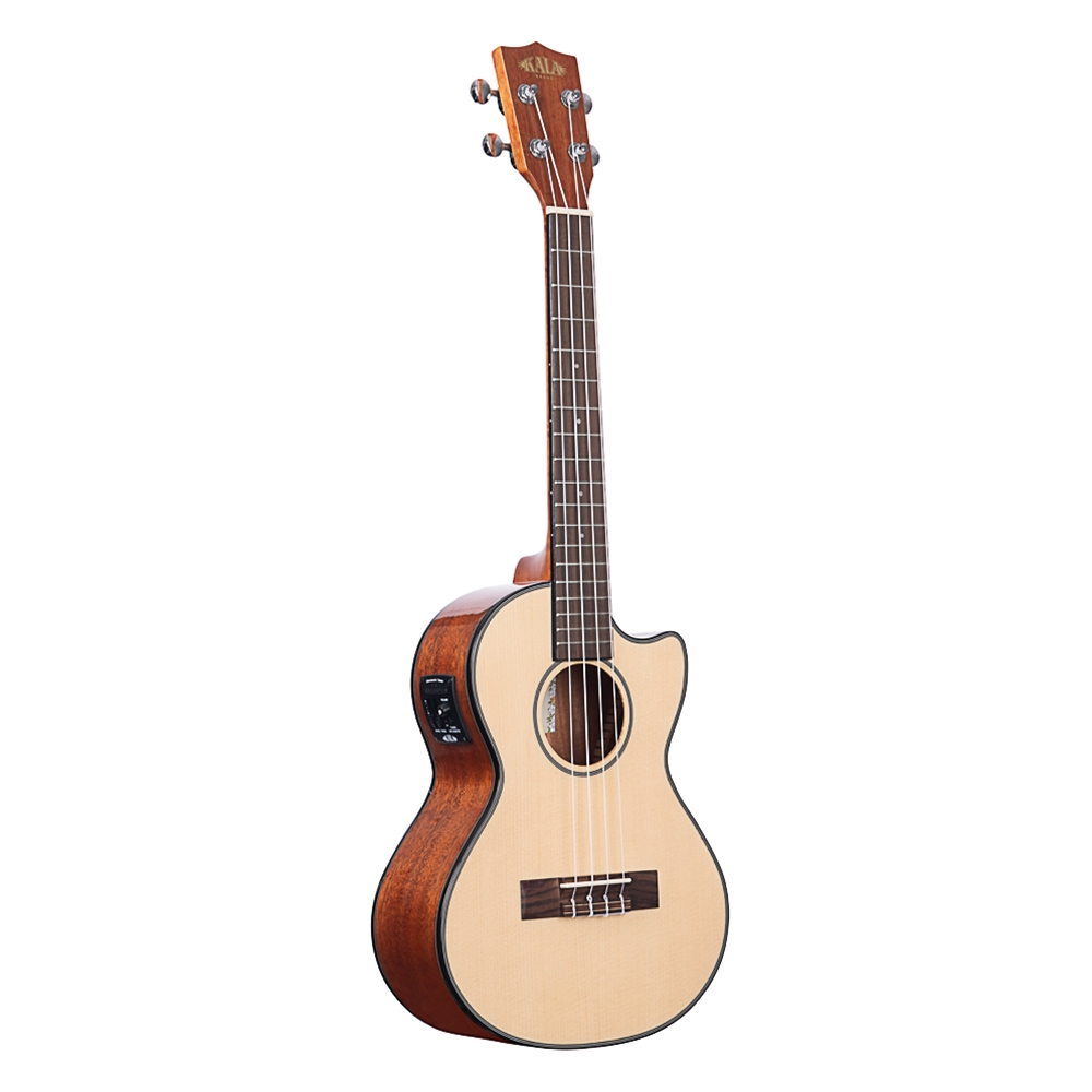 Kala KA-STGE-C Solid Spruce Top Tenor Ukulele w/EQ