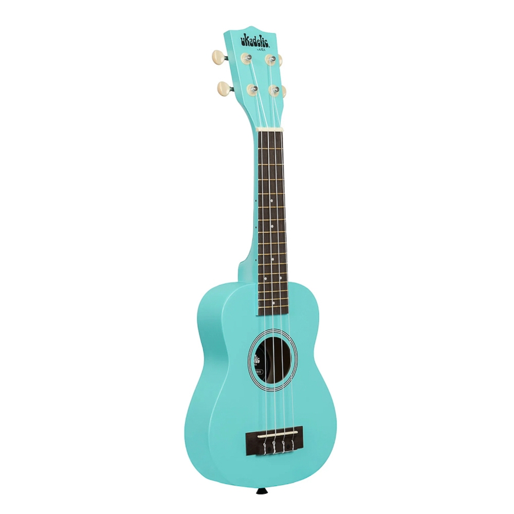 Kala UK-FROSTBITE Ukadelic Frost Bite Soprano Ukulele w/ Tote Bag