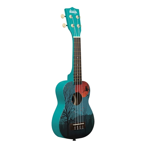 Kala UK-MOONRISE Ukadelic Moonrise Soprano Ukulele w/ Tote Bag