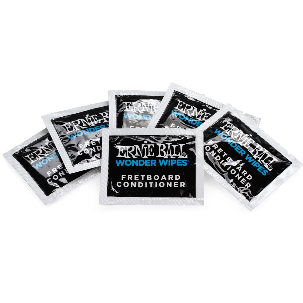 Ernie Ball P04276 Wonder Wipes - Fretboard Conditioner