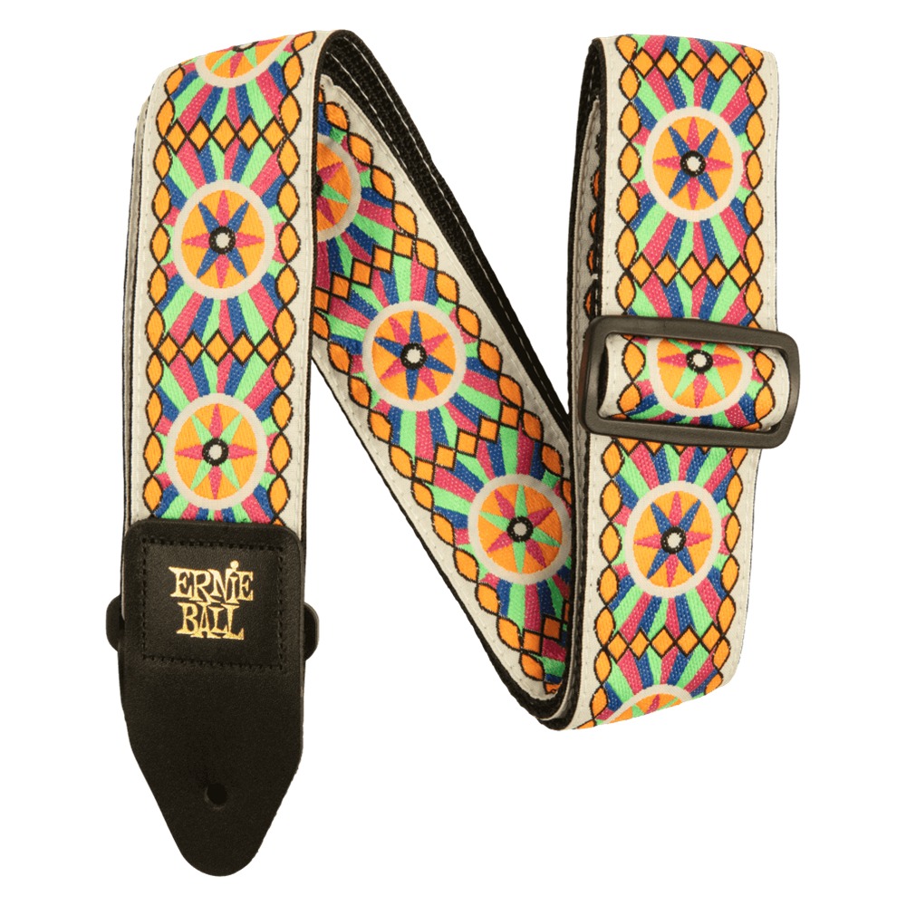 Ernie Ball P05338 Classic Jacquard Guitar / Bass Strap - Candy Sun