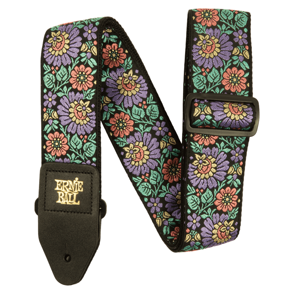 Ernie Ball P05340 Classic Jacquard Guitar / Bass Strap - Evening Bloom