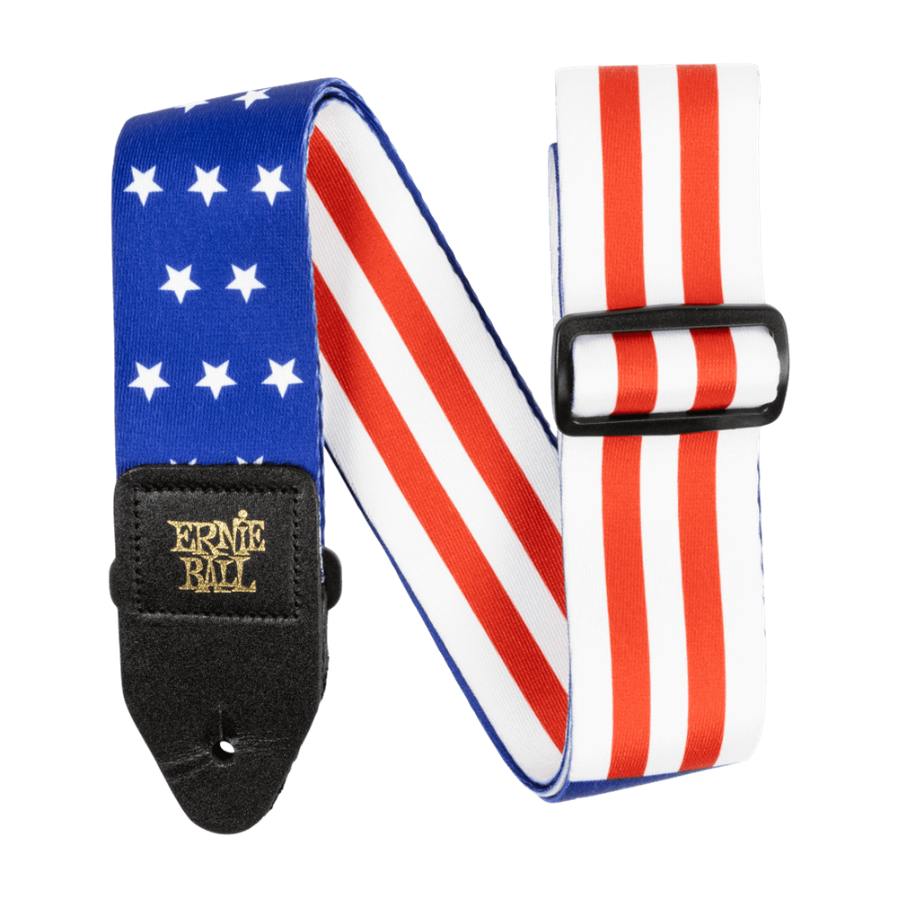 Ernie Ball P05631 Premium Guitar / Bass Strap - Stars and Stripes