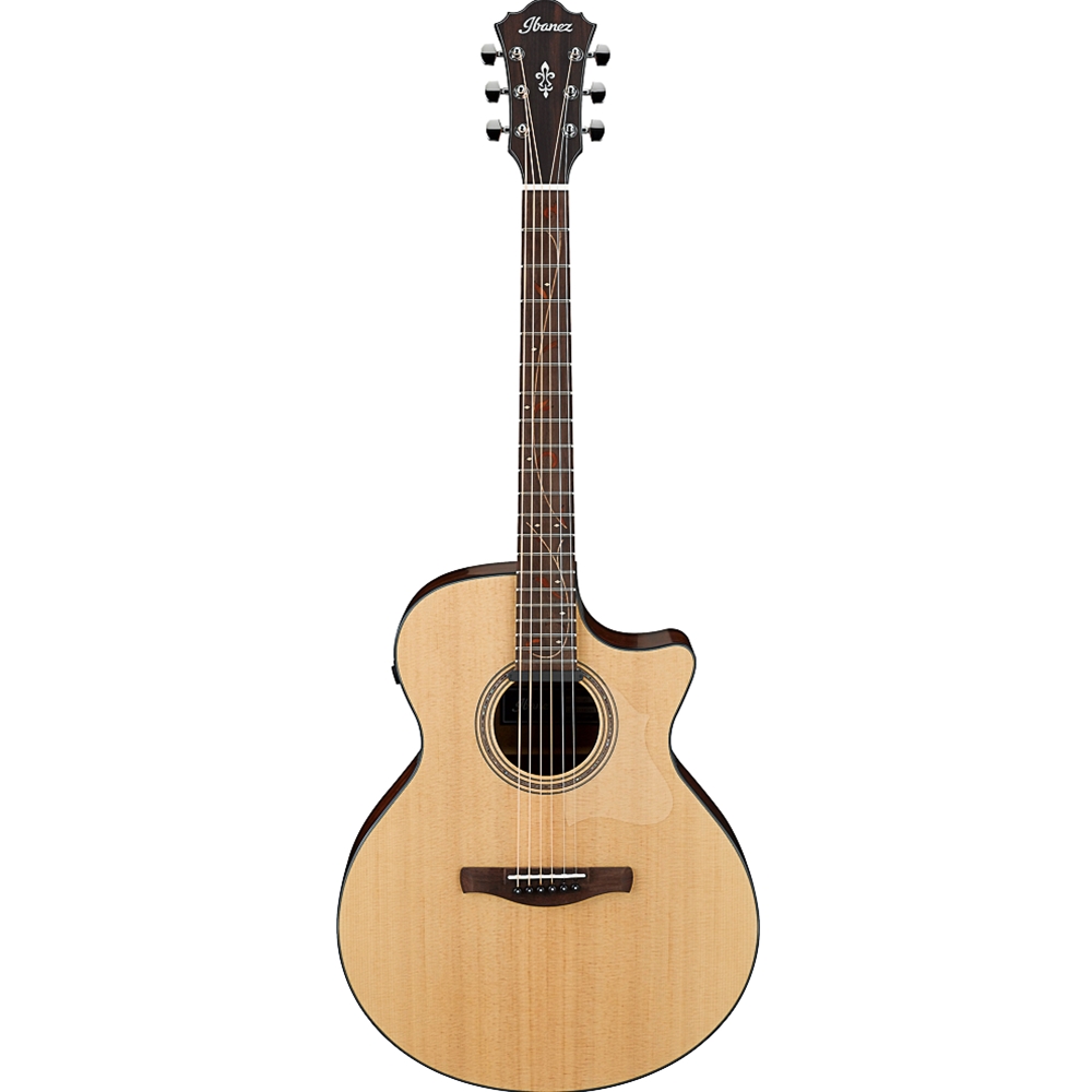 Ibanez AE275LGS AE Series Acoustic Electric Guitar - Natural Low Gloss