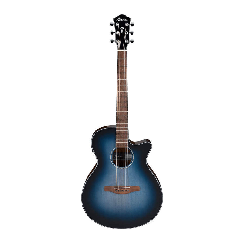 Ibanez AEG50IBH Acoustic Electric Guitar, Indigo Blue Burst High Gloss