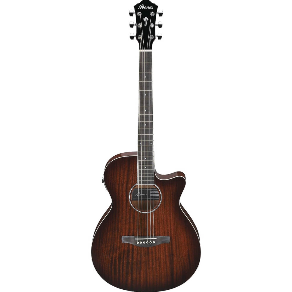 Ibanez AEG7MHVLS Acoustic- Electric Guitar, Violin Sunburst High Gloss
