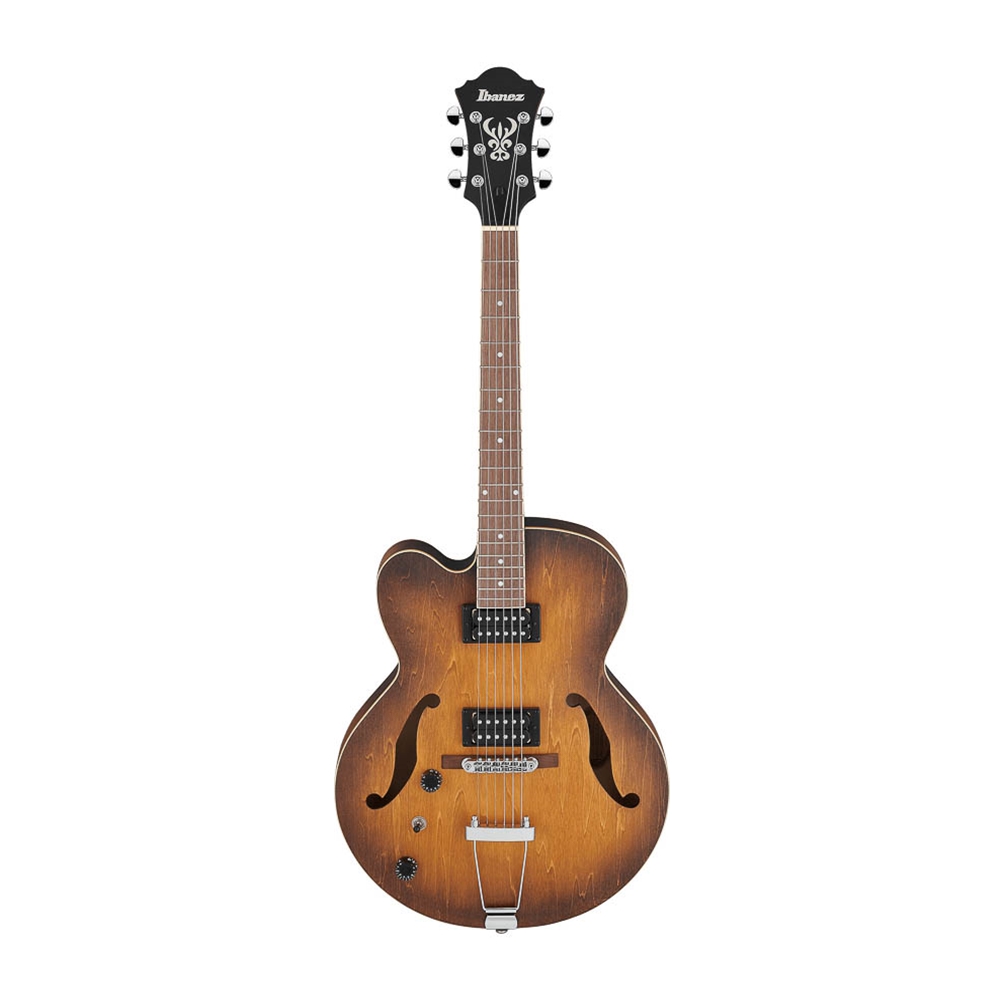 Ibanez AF55LTF Artcore Hollow Body Electric Guitar, Left-Handed, Tobacco Flat