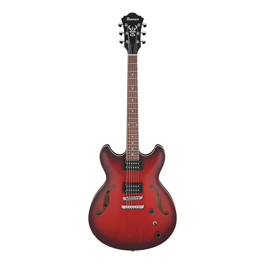 Ibanez AS53SRF Artcore Semi- Hollow Body Electric Guitar - Sunburst Red Flat