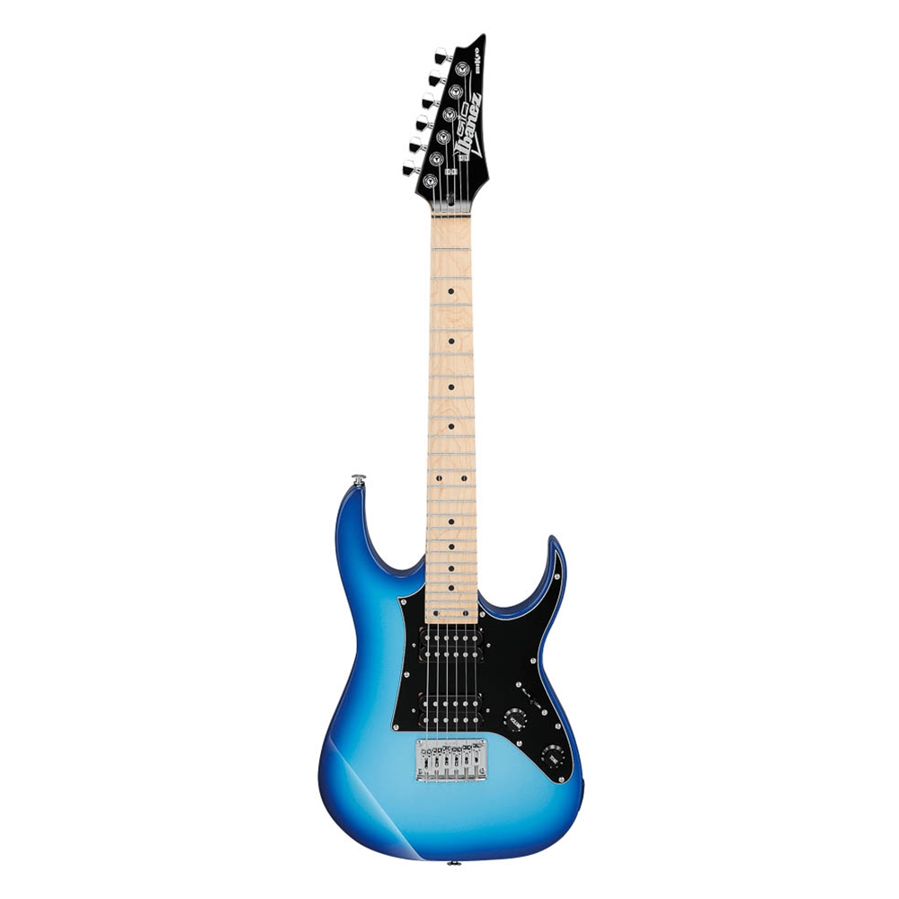 Ibanez GRGM21MBLT Mikro Series Electric Guitar, Blue Burst