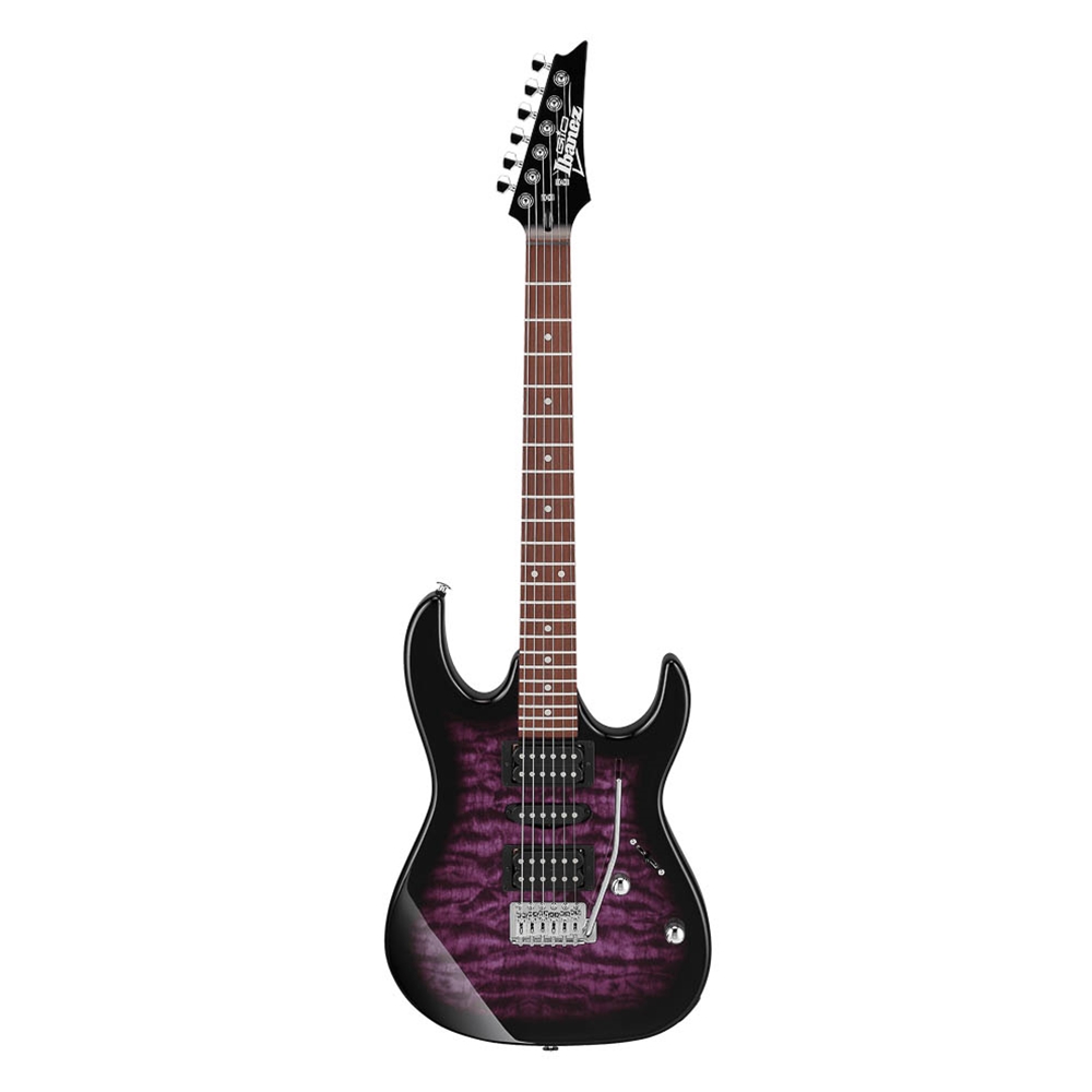 Ibanez GRX70QATVT GRX Electric Guitar - Transparent Violet Burst