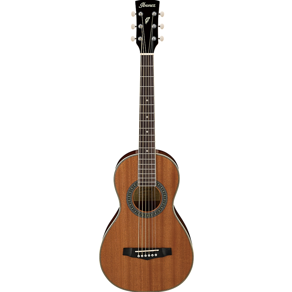 Ibanez PN1MHNT Parlor Body Acoustic Guitar, Sapele, Natural High Gloss