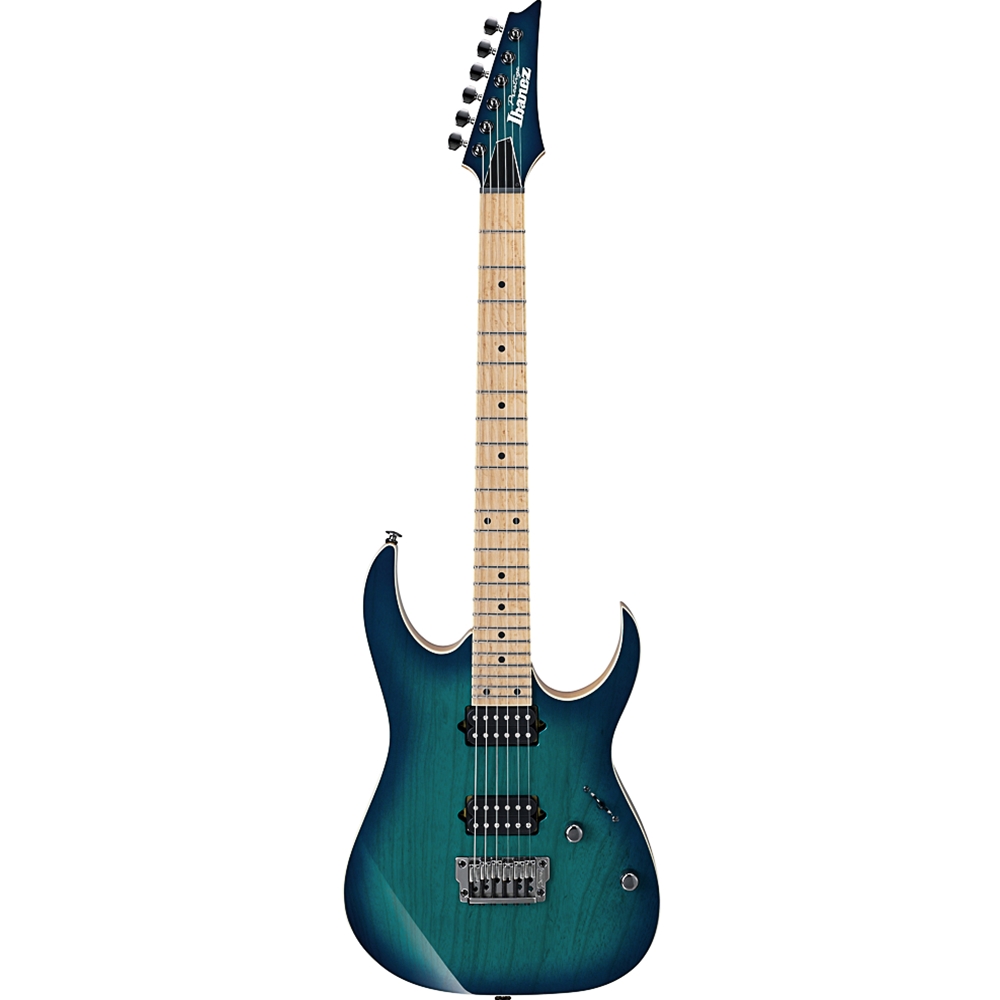 Ibanez RG652AHMFXNGB RG Electric Electric Guitar w/Case, Green Burst
