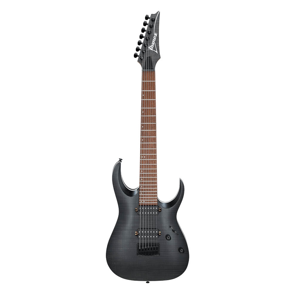 Ibanez RGA742FMTGF RGA Standard 7-String Electric Guitar, Transparent Gray Flat