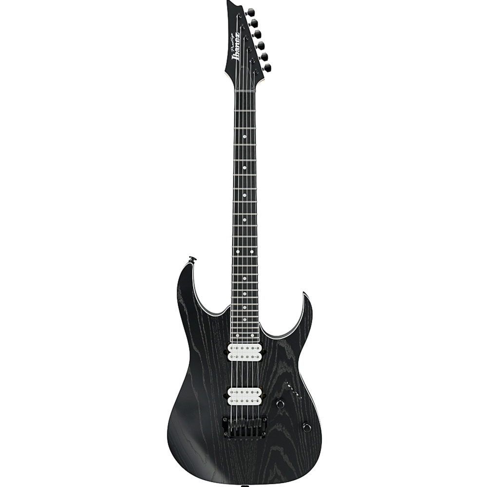 Ibanez RGR652AHBFWK RG Prestige Electric Guitar w/Hardshell Case, Weathered Black
