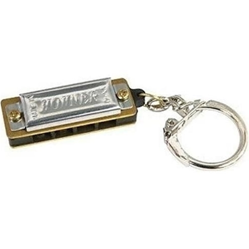 Hohner, Inc. 108-00 Mini Harmonica Keychain - yes it plays!