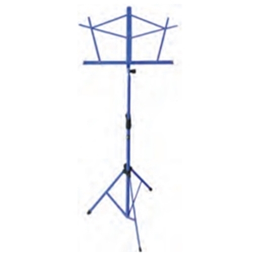 Hamilton Stands KB900BL 2-Piece Collapsible Music Stand w/Bag, 45" Tall, Blue