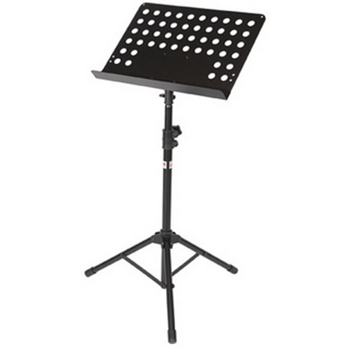 Stageline MS5 Folding Band or Orchestra Music Stand, Black
